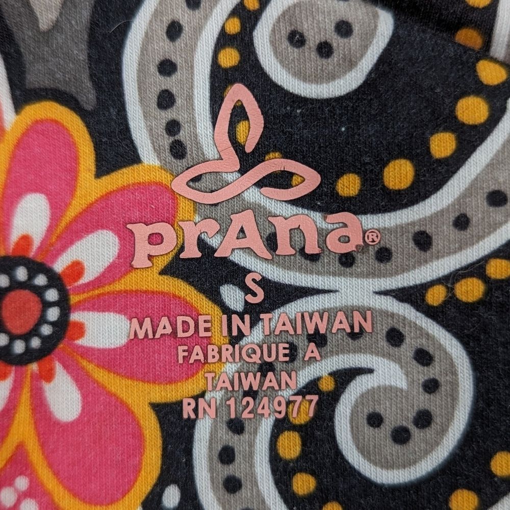 prAna Activewear Multicolor Floral Paisley Activewear Dress Built-In Bra Small - Picture 7 of 7